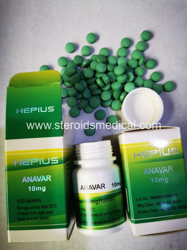 ANAVAR ou Oxandrolone 10mg/25mg/50mg