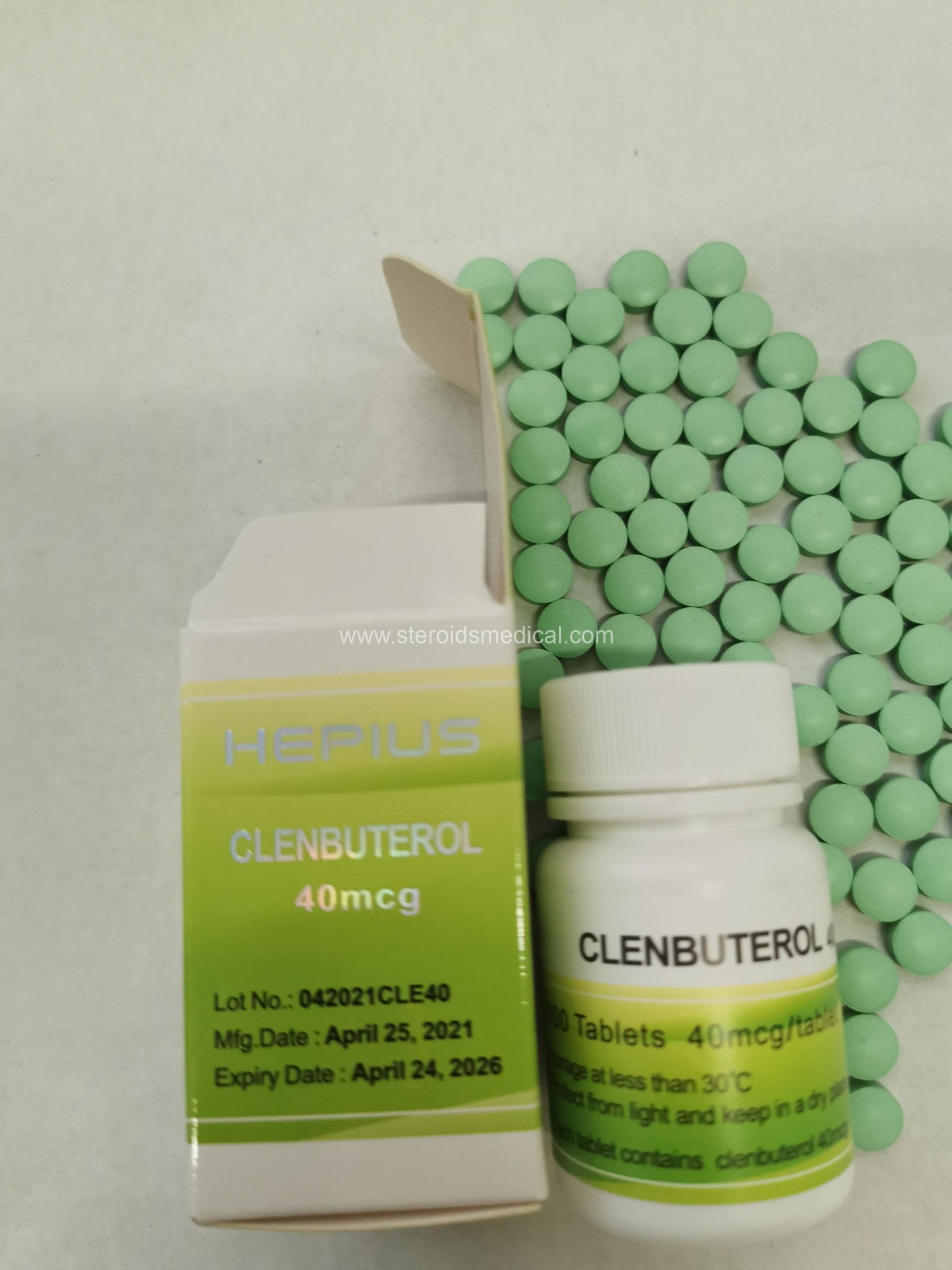 Clenbuterol 40 mcg tablets a medication of treat conditions