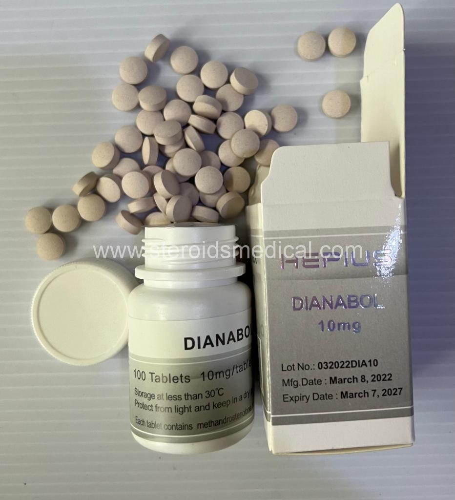 DIANABOL Methandrostenolone Methandienone 10mg/20mg/50mg