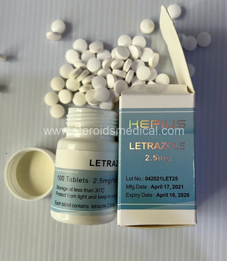 Letrazole 2.5mg Femara used in the treatment of breast cancer