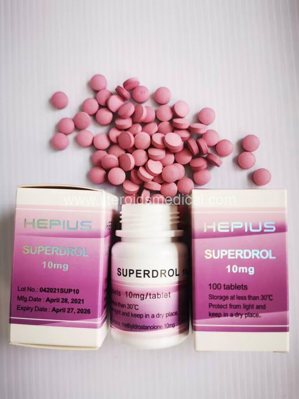 Superdrol tablets or Methyldrostanolone tablets10mg