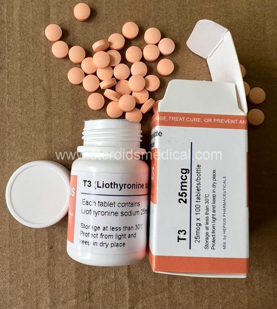 T3 (Liothyronine sodium) 25mcg/40mcg